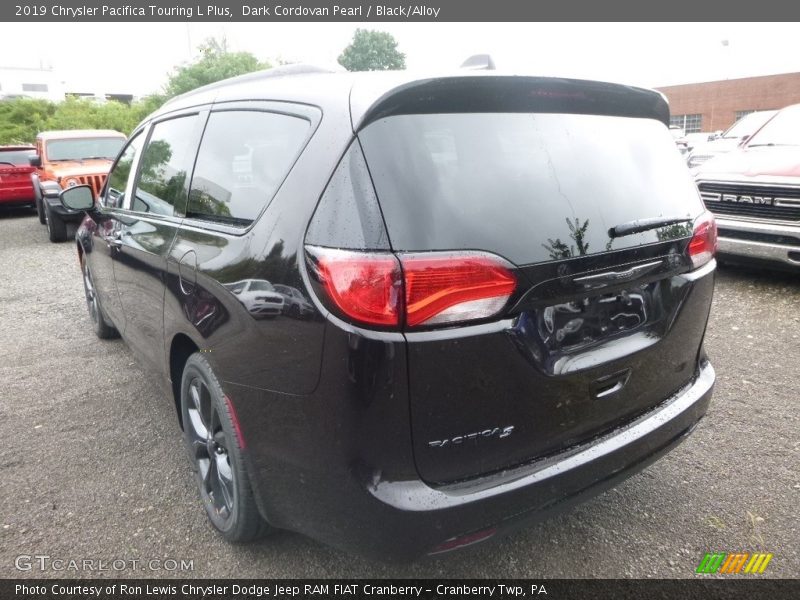 Dark Cordovan Pearl / Black/Alloy 2019 Chrysler Pacifica Touring L Plus