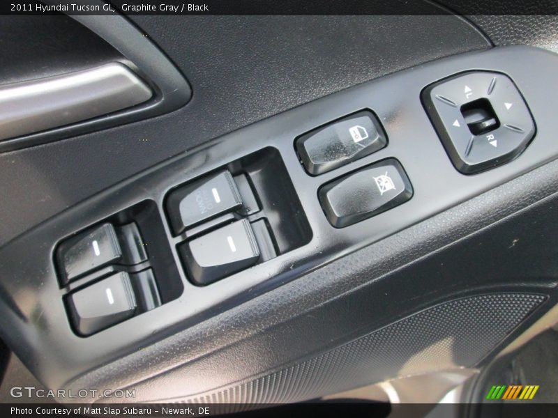 Graphite Gray / Black 2011 Hyundai Tucson GL