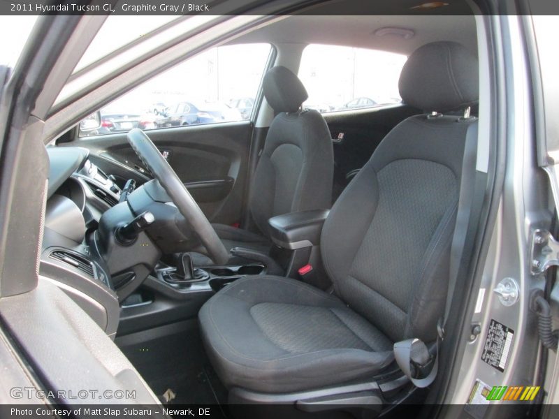 Graphite Gray / Black 2011 Hyundai Tucson GL