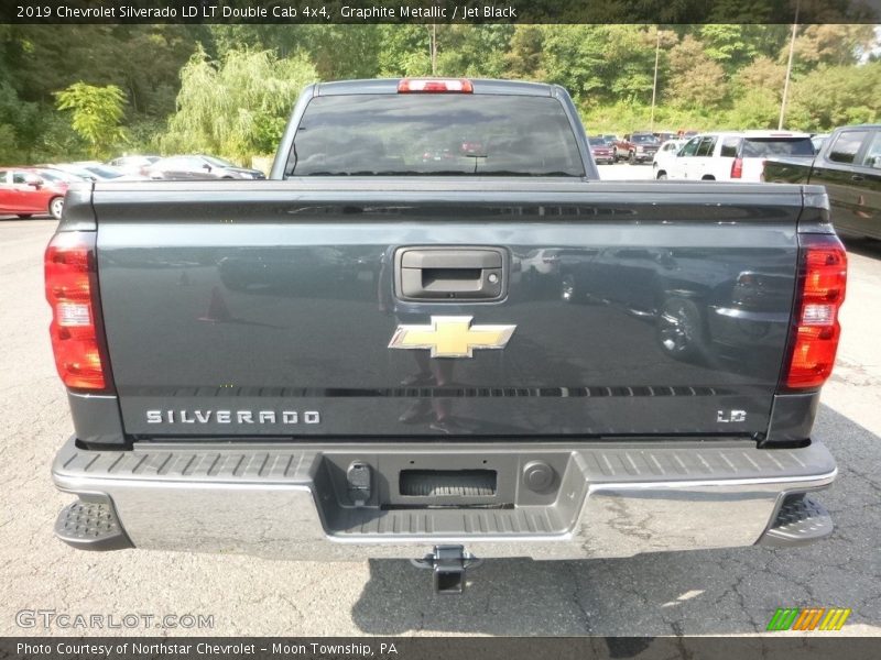 Graphite Metallic / Jet Black 2019 Chevrolet Silverado LD LT Double Cab 4x4