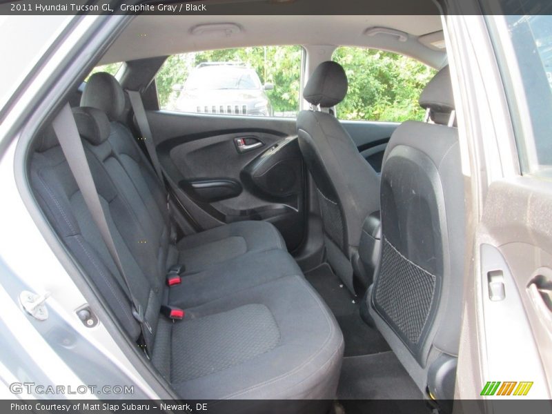 Graphite Gray / Black 2011 Hyundai Tucson GL
