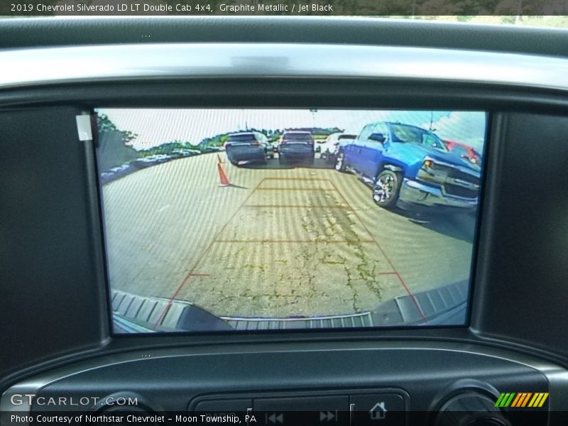 Graphite Metallic / Jet Black 2019 Chevrolet Silverado LD LT Double Cab 4x4