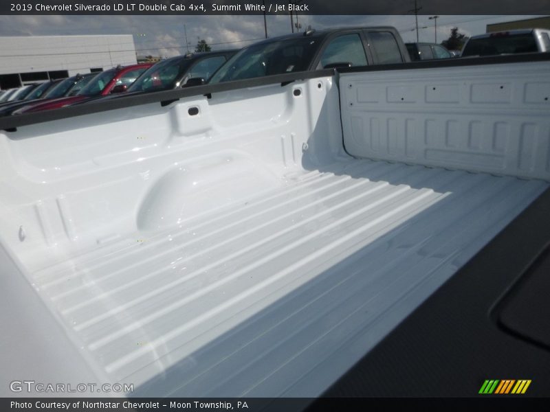 Summit White / Jet Black 2019 Chevrolet Silverado LD LT Double Cab 4x4
