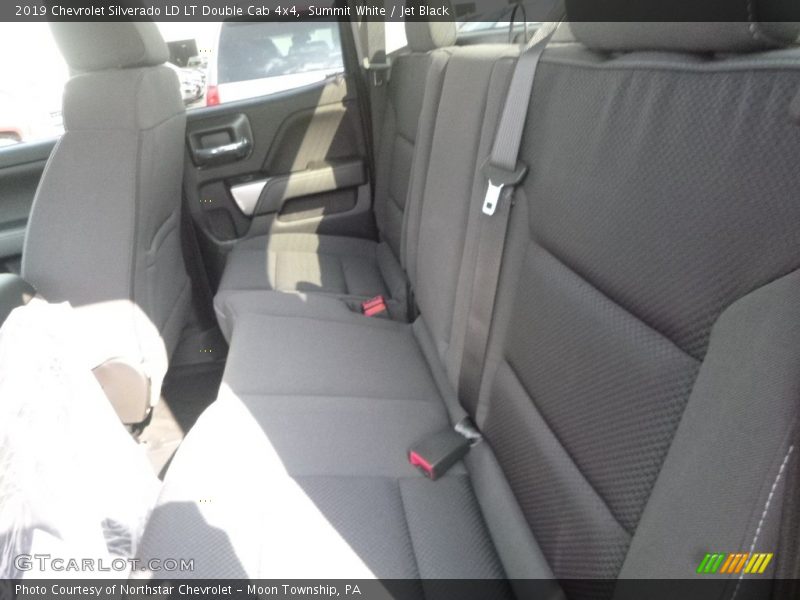 Summit White / Jet Black 2019 Chevrolet Silverado LD LT Double Cab 4x4