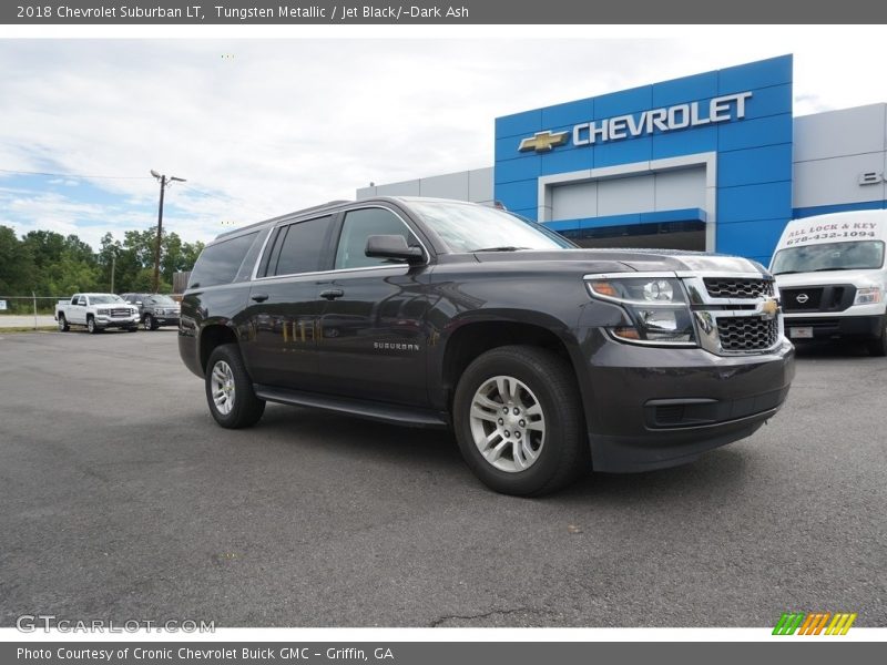 Tungsten Metallic / Jet Black/­Dark Ash 2018 Chevrolet Suburban LT