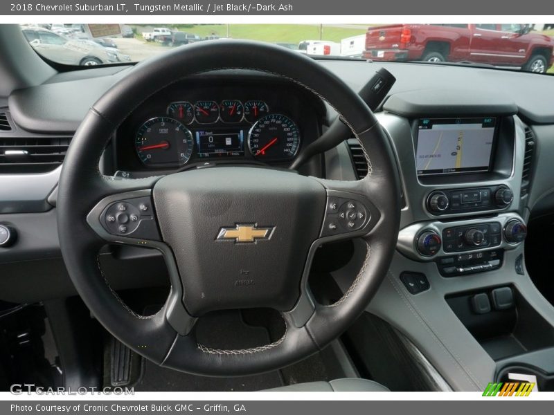 Tungsten Metallic / Jet Black/­Dark Ash 2018 Chevrolet Suburban LT