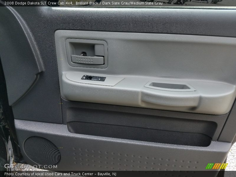 Brilliant Black / Dark Slate Gray/Medium Slate Gray 2008 Dodge Dakota SLT Crew Cab 4x4