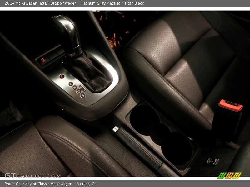 Platinum Gray Metallic / Titan Black 2014 Volkswagen Jetta TDI SportWagen