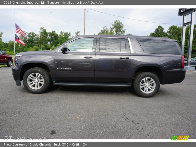 Tungsten Metallic / Jet Black/­Dark Ash 2018 Chevrolet Suburban LT