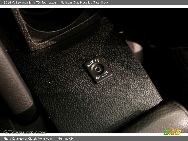 Platinum Gray Metallic / Titan Black 2014 Volkswagen Jetta TDI SportWagen