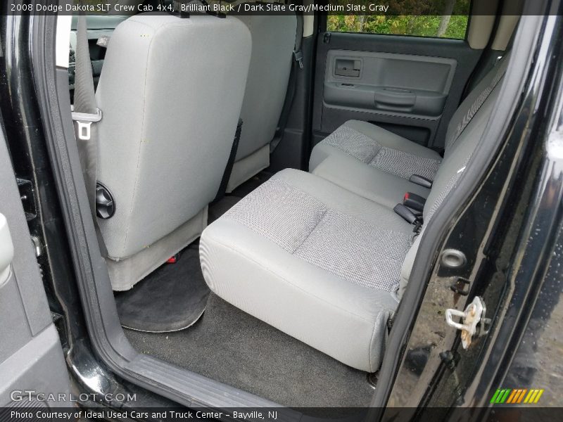 Brilliant Black / Dark Slate Gray/Medium Slate Gray 2008 Dodge Dakota SLT Crew Cab 4x4