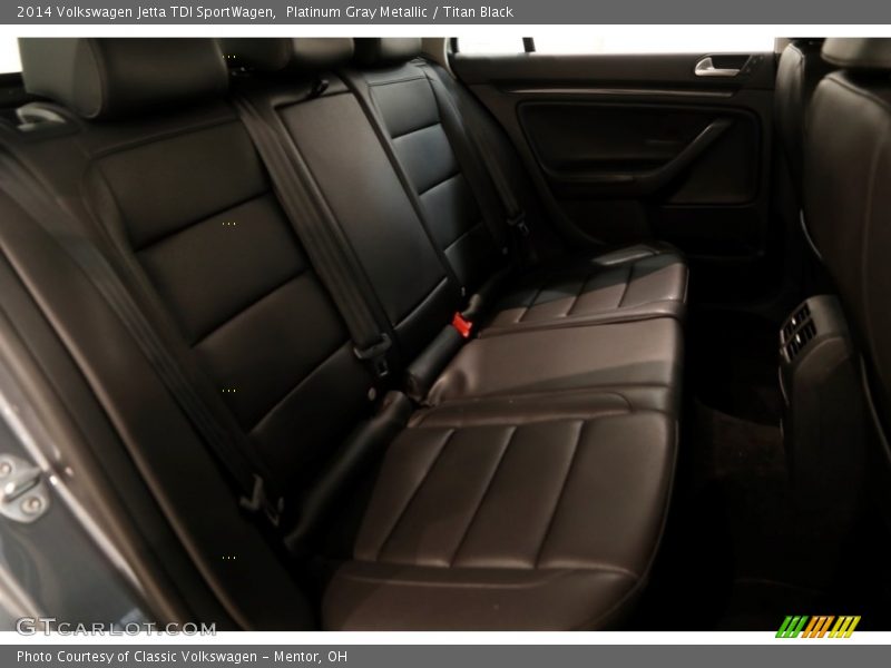 Platinum Gray Metallic / Titan Black 2014 Volkswagen Jetta TDI SportWagen
