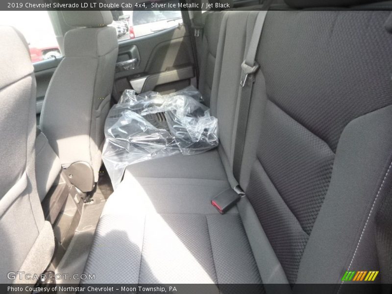 Silver Ice Metallic / Jet Black 2019 Chevrolet Silverado LD LT Double Cab 4x4