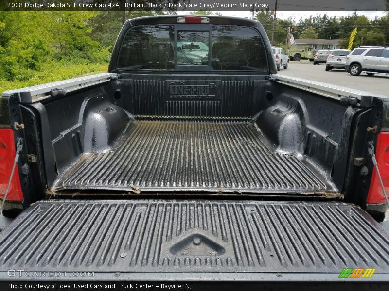 Brilliant Black / Dark Slate Gray/Medium Slate Gray 2008 Dodge Dakota SLT Crew Cab 4x4