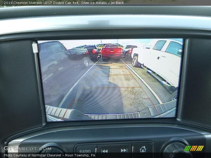 Silver Ice Metallic / Jet Black 2019 Chevrolet Silverado LD LT Double Cab 4x4