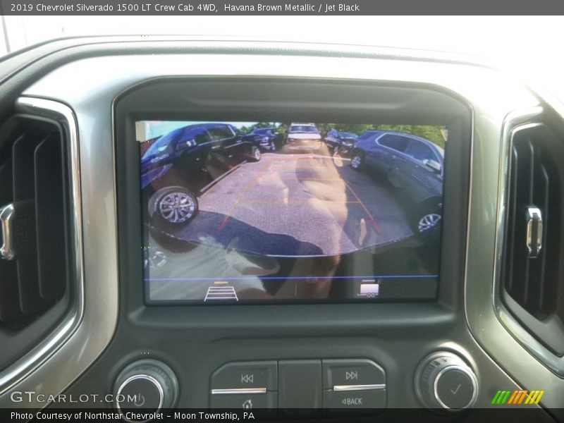 Havana Brown Metallic / Jet Black 2019 Chevrolet Silverado 1500 LT Crew Cab 4WD