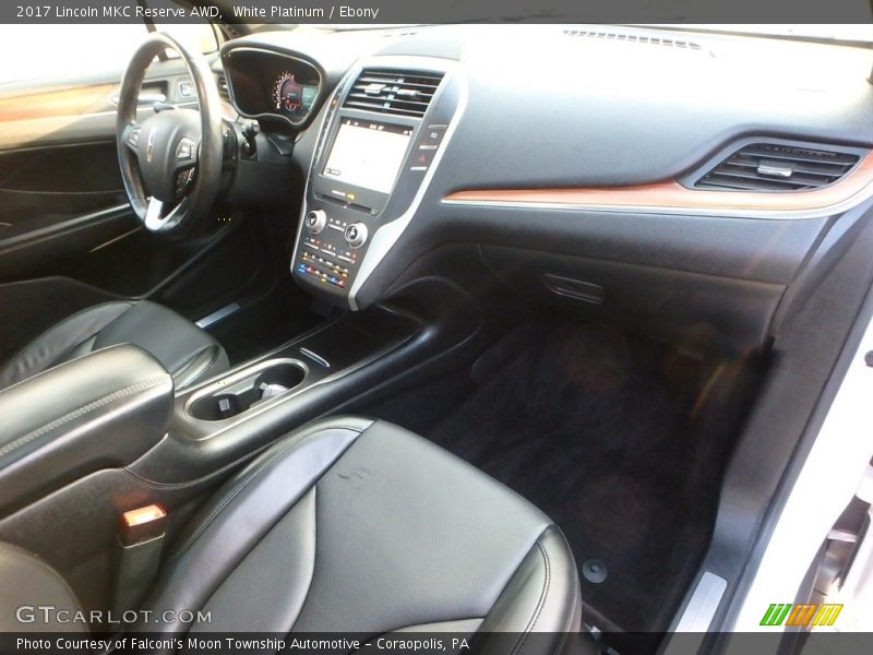 White Platinum / Ebony 2017 Lincoln MKC Reserve AWD