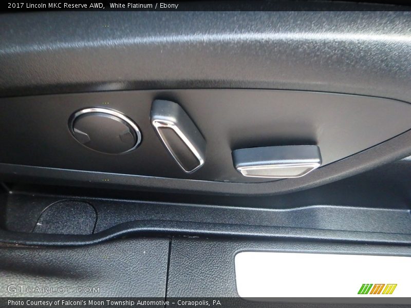 White Platinum / Ebony 2017 Lincoln MKC Reserve AWD