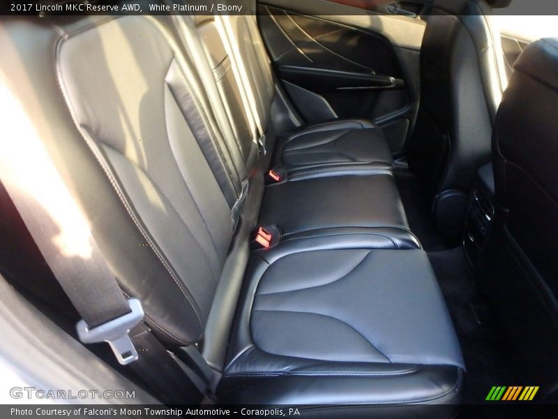 White Platinum / Ebony 2017 Lincoln MKC Reserve AWD