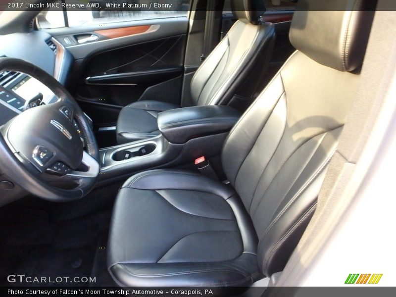 White Platinum / Ebony 2017 Lincoln MKC Reserve AWD