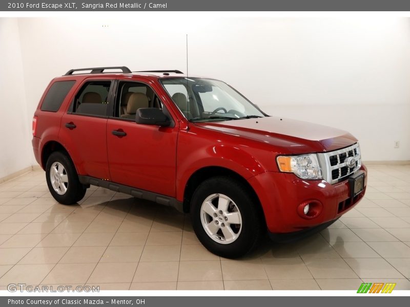 Sangria Red Metallic / Camel 2010 Ford Escape XLT