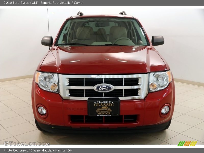 Sangria Red Metallic / Camel 2010 Ford Escape XLT