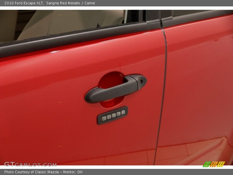 Sangria Red Metallic / Camel 2010 Ford Escape XLT