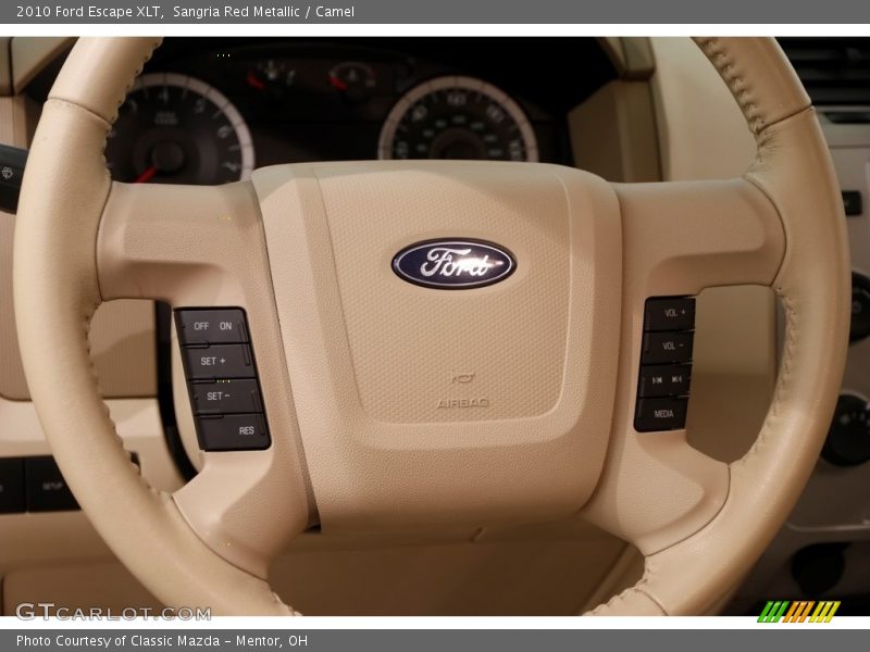 Sangria Red Metallic / Camel 2010 Ford Escape XLT