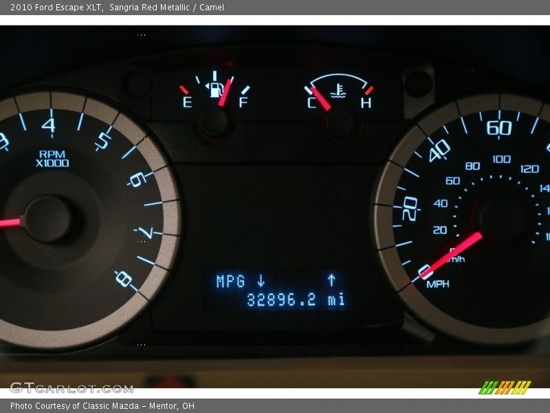 Sangria Red Metallic / Camel 2010 Ford Escape XLT