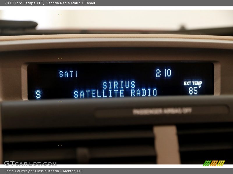 Sangria Red Metallic / Camel 2010 Ford Escape XLT