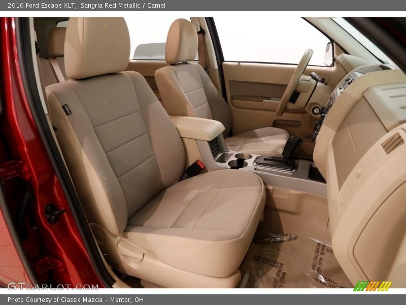 Sangria Red Metallic / Camel 2010 Ford Escape XLT