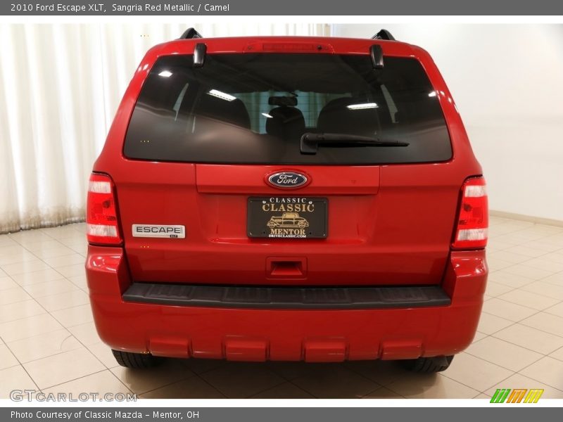 Sangria Red Metallic / Camel 2010 Ford Escape XLT