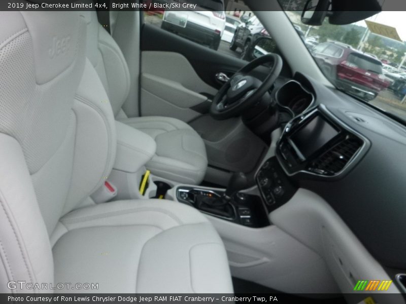 Bright White / Black/Ski Grey 2019 Jeep Cherokee Limited 4x4