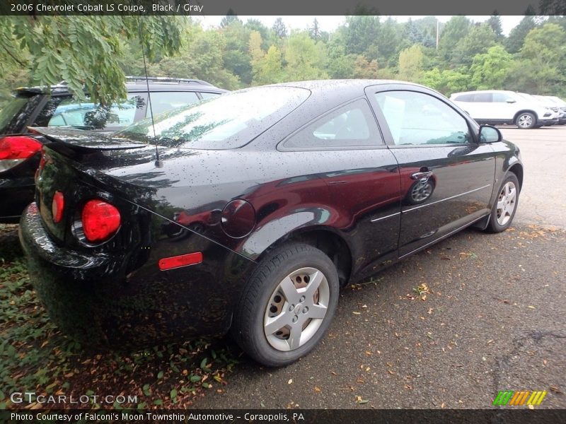 Black / Gray 2006 Chevrolet Cobalt LS Coupe