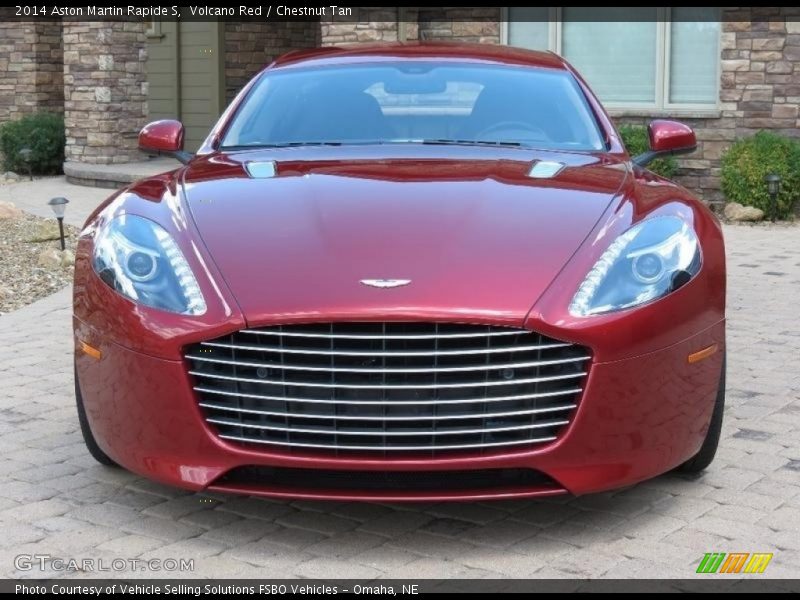 Volcano Red / Chestnut Tan 2014 Aston Martin Rapide S