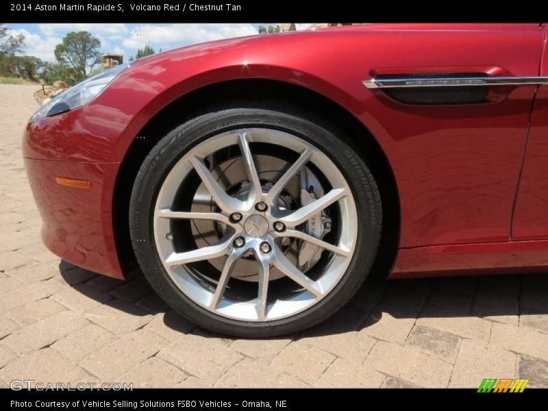 Volcano Red / Chestnut Tan 2014 Aston Martin Rapide S