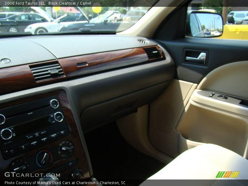 Black Clearcoat / Camel 2008 Ford Taurus SEL