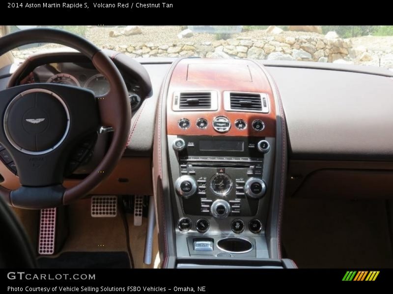 Volcano Red / Chestnut Tan 2014 Aston Martin Rapide S