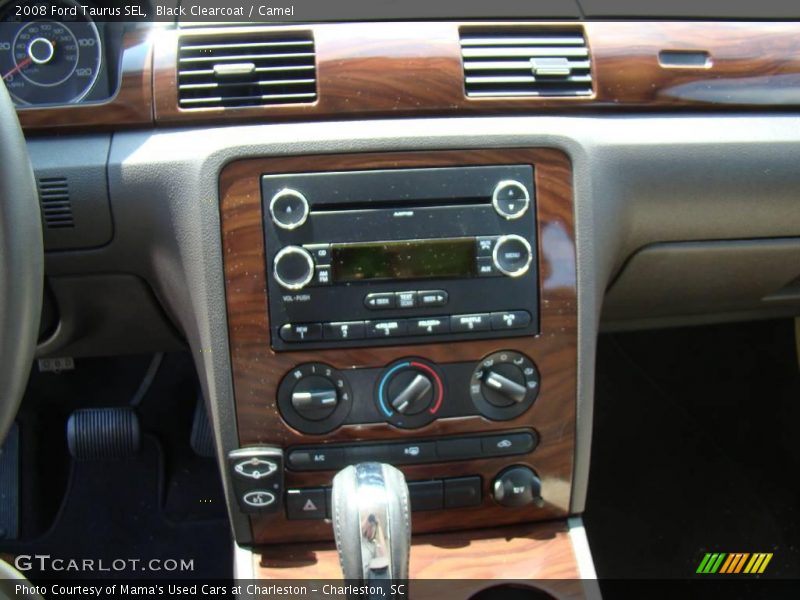 Black Clearcoat / Camel 2008 Ford Taurus SEL