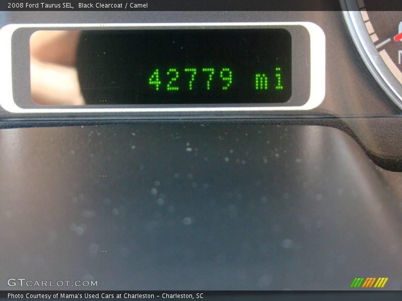 Black Clearcoat / Camel 2008 Ford Taurus SEL