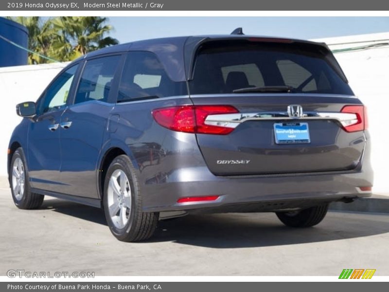 Modern Steel Metallic / Gray 2019 Honda Odyssey EX