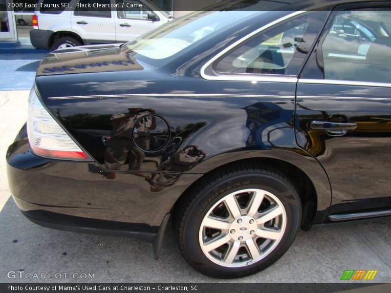Black Clearcoat / Camel 2008 Ford Taurus SEL