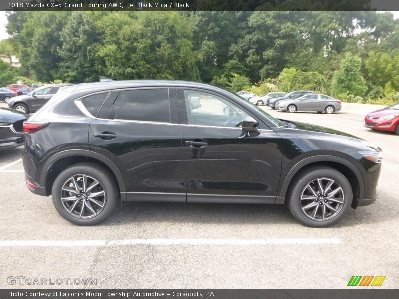 Jet Black Mica / Black 2018 Mazda CX-5 Grand Touring AWD