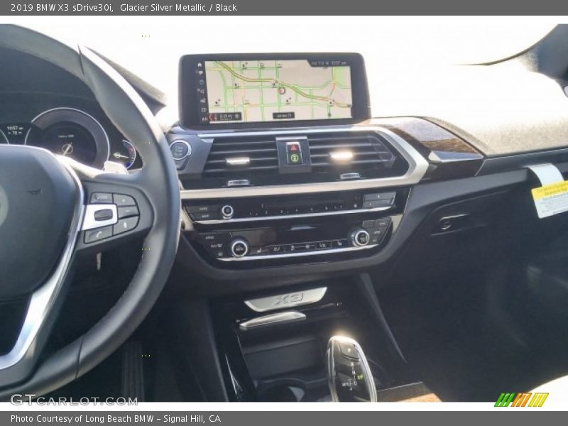 Glacier Silver Metallic / Black 2019 BMW X3 sDrive30i