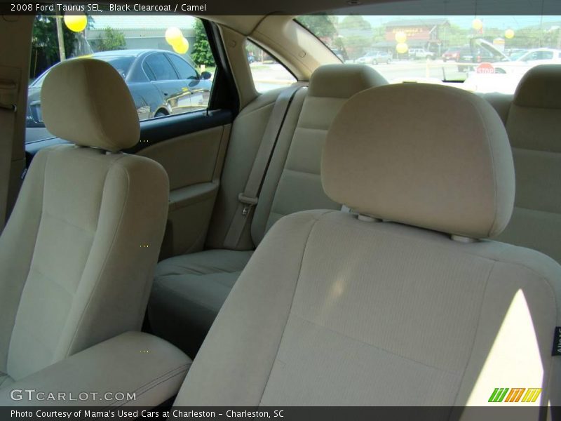 Black Clearcoat / Camel 2008 Ford Taurus SEL