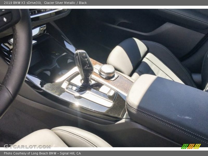 Glacier Silver Metallic / Black 2019 BMW X3 sDrive30i