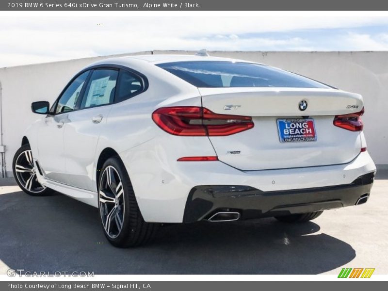 Alpine White / Black 2019 BMW 6 Series 640i xDrive Gran Turismo