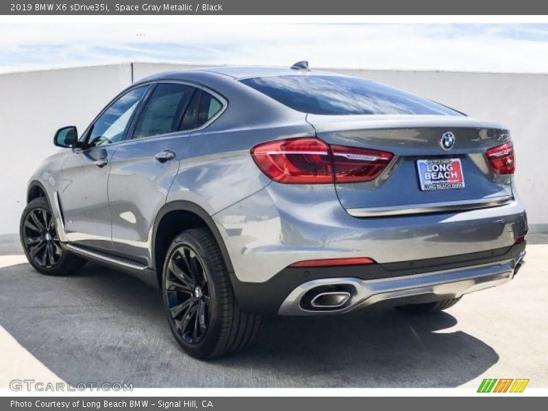 Space Gray Metallic / Black 2019 BMW X6 sDrive35i
