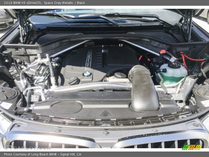 Space Gray Metallic / Black 2019 BMW X6 sDrive35i