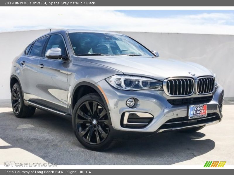 Space Gray Metallic / Black 2019 BMW X6 sDrive35i